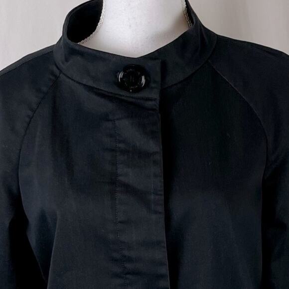 Anne Klein Stretch Black Neutral Minimalist Casual Jacket NWOT Size 8 - Picture 3 of 10